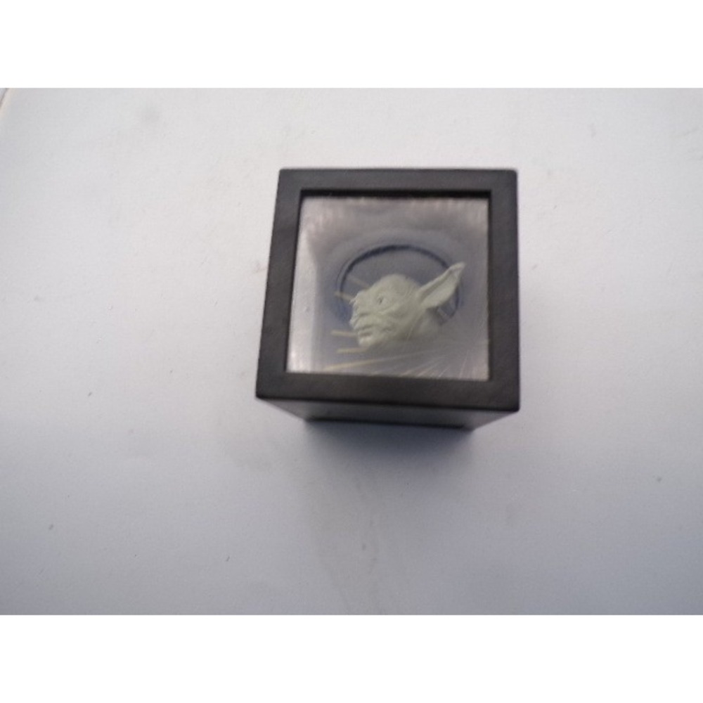 Star Wars The Empire Strikes Back Yoda Head Collectible‎ Display Cube